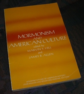 Image for MORMONISM AND AMERICAN CULTURE