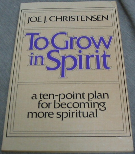 Image for TO GROW IN SPIRIT