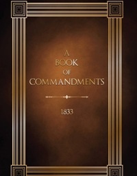 Image for A BOOK OF COMMANDMENTS (1833)