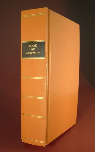 Image for REPLICA OF 1830 1ST EDITION BOOK OF MORMON - Brand NEW!