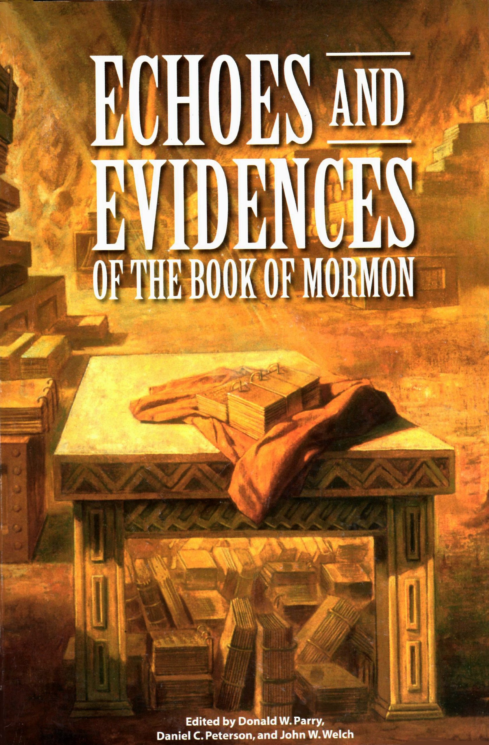 Image for ECHOES AND EVIDENCES OF THE BOOK OF MORMON