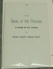 Image for THE ANGEL OF THE PRAIRIES - A Dream of the Future