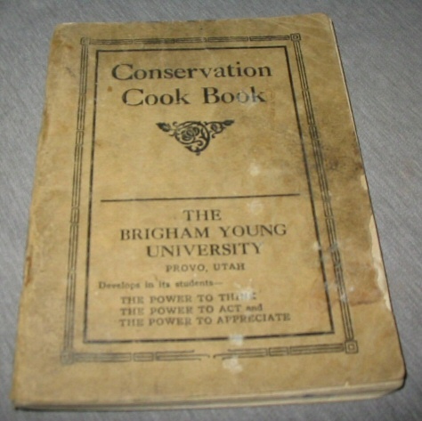 Image for Conservation Cook Book