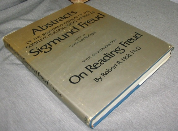 Image for Abstracts of the Standard Edition of the Complete Psychological Works of Sigmund Freud