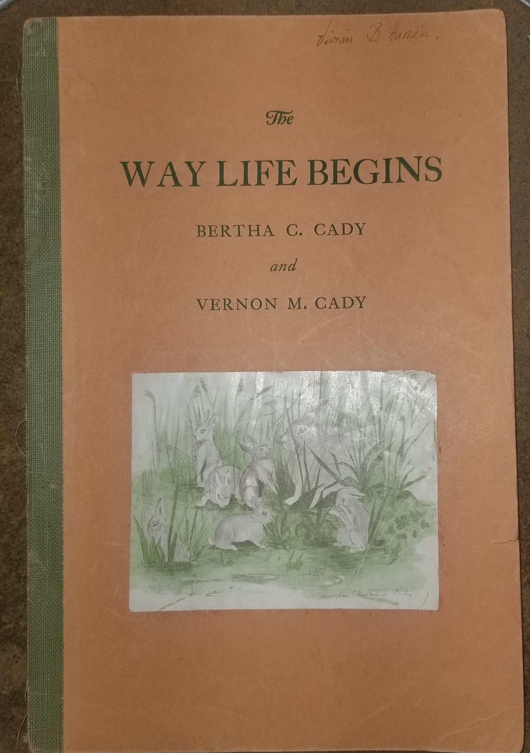 Image for 1939 WAY LIFE BEGINS SEX EDUCATION COLOR ILLUSTRATED GREAT COPY