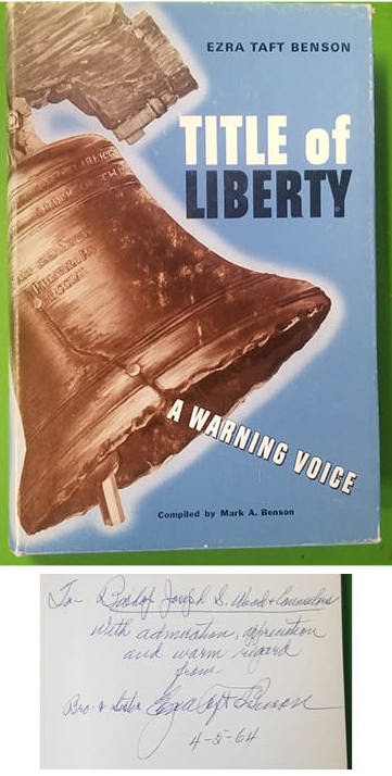 Image for Title of Liberty - a Warning Voice (Signed)