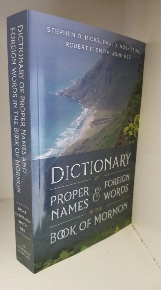 Image for Dictionary of Proper Names & Foreign Words in the Book of Mormon