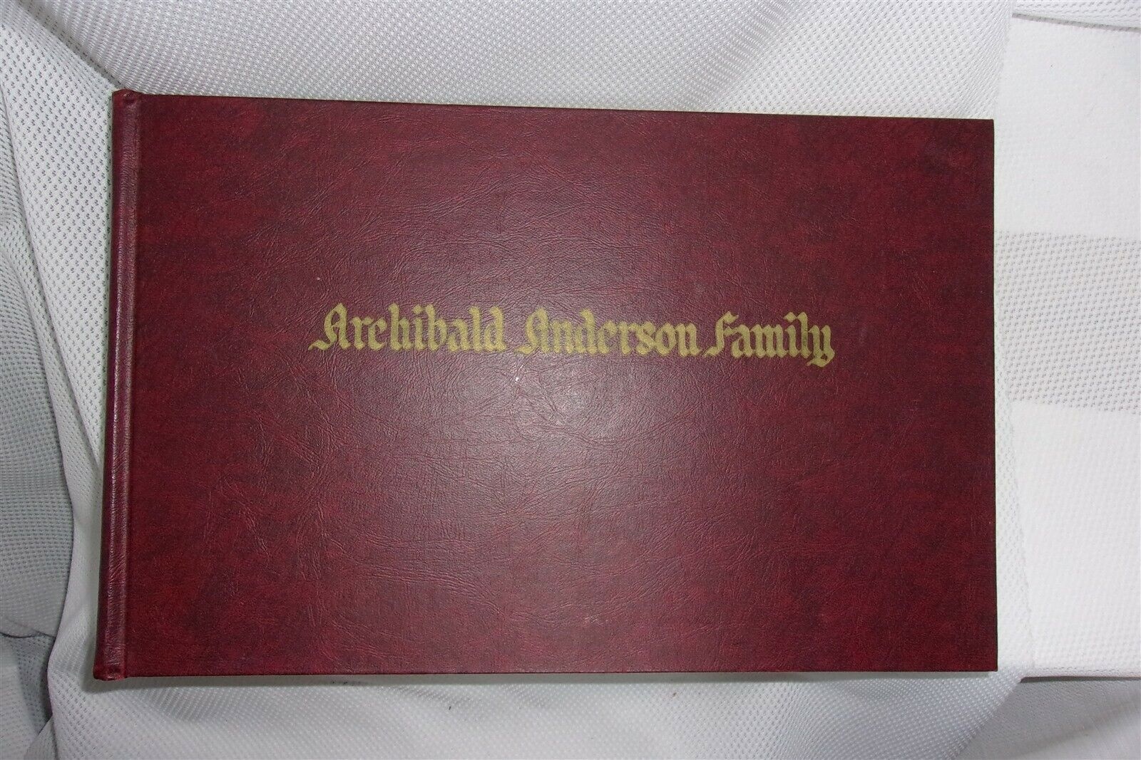 Image for These we honor : Archibald Anderson family