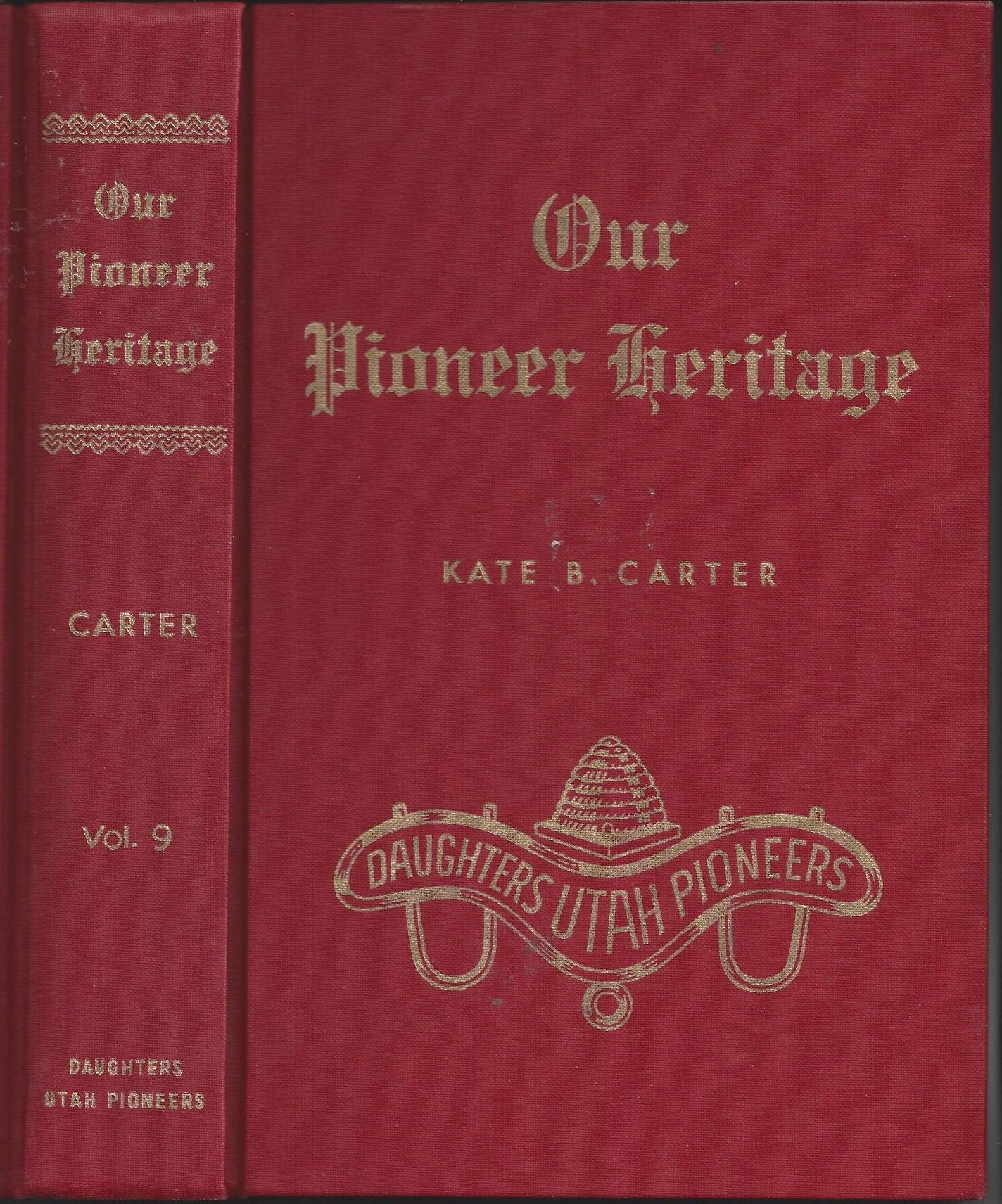 Image for OUR PIONEER HERITAGE - VOL 9 -